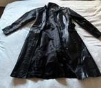 Zwarte leren jas, Kleding | Dames, Ophalen, Gedragen, Maat 36 (S), Zwart