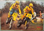 Poster Harry Everts en Georges Jobé op Suzuki, Verzamelen, Ophalen of Verzenden, Zo goed als nieuw, Motoren