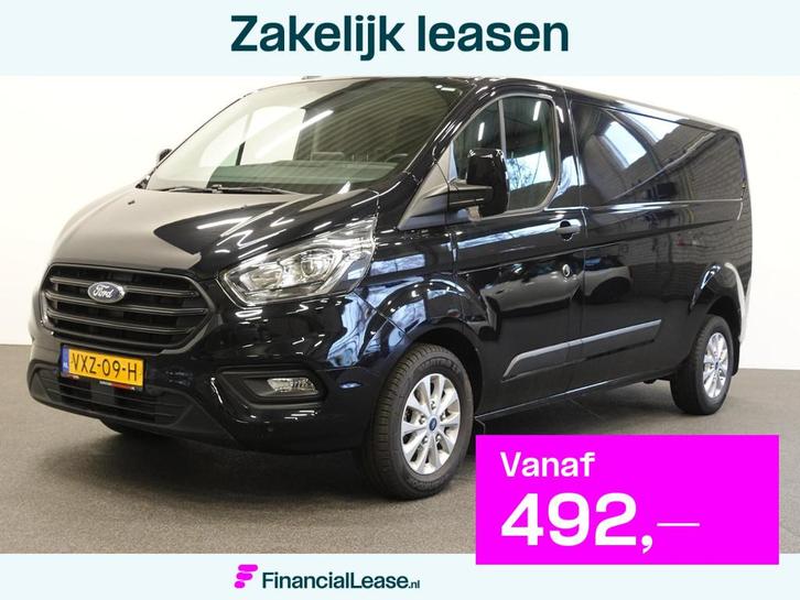 Ford Transit Custom 300 2.0 TDCI L2H1 Trend Automaat Airco N, Auto's, Bestelauto's, Bedrijf, Lease, Financial lease, ABS, Achteruitrijcamera