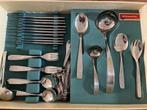 Jaren 60 bestek cassette Gero - Zilmeta - 6 delig, Ophalen, Gebruikt, Rvs of Chroom, Bestekset