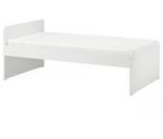 nieuw 1-persoons bed met nieuw matras en lattenbodem, Huis en Inrichting, Ophalen, 90 cm, Eenpersoons, Wit