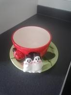 Kom Lieveheersbeestje met schaaltje Casa, Verzenden, Nieuw, Kom(men), Overige stijlen