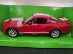 Ford Mustang Shelby Cobra GT 500 Schaal 1:24, Hobby en Vrije tijd, Modelauto's | 1:24, Auto, Nieuw, Ophalen of Verzenden, Welly