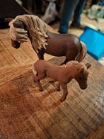 Schleich ijslander merrie met veulen, Ophalen of Verzenden, Zo goed als nieuw, Paard, Beeldje of Figuurtje