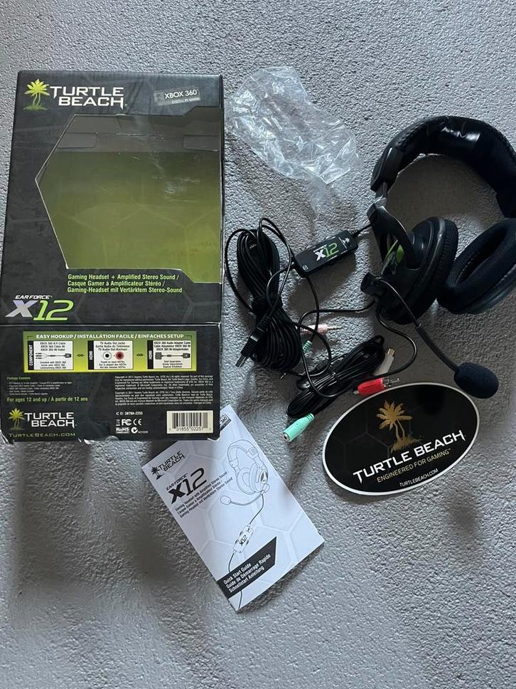 Turtle Beach Ear Force X12 headset xbox, Audio, Tv en Foto, Koptelefoons, Nieuw, Op oor (supra aural), Overige merken, Ophalen of Verzenden