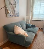 Heerlijke Engelse Sofa van Loaf - Pudding Lagoon Velvet, Ophalen, Gebruikt, 100 tot 125 cm, Driepersoons
