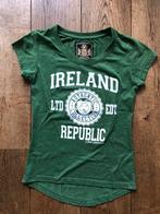 Groen Ierland T-shirt - Maat S, Ophalen of Verzenden, Zo goed als nieuw, Korte mouw, Maat 36 (S)