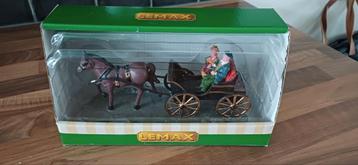 Lemax Paard en Wagen - Kerstdorp beschikbaar voor biedingen