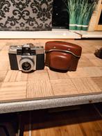 Agfa Isomat-Rapid & Camera met lederen tas, Ophalen of Verzenden, Gebruikt, Compact, Overige Merken