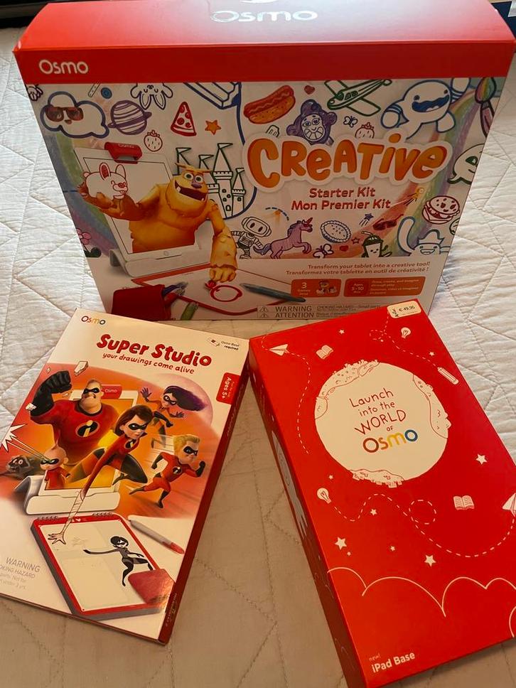 Play Osmo Creative set voor tablet, Kinderen en Baby's, Speelgoed | Educatief en Creatief, Zo goed als nieuw, Ophalen of Verzenden