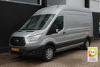 Ford Transit 2.0 TDCI 130PK L3H3 EURO 6 - Airco - Navi - Cru, Te koop, Zilver of Grijs, Gebruikt, Ford