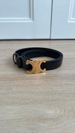 Celine Triomphe riem zwart maat 80 incl bon, Kleding | Dames, Riemen en Ceinturen, Ophalen, 80 tot 90 cm, Gedragen, Celine