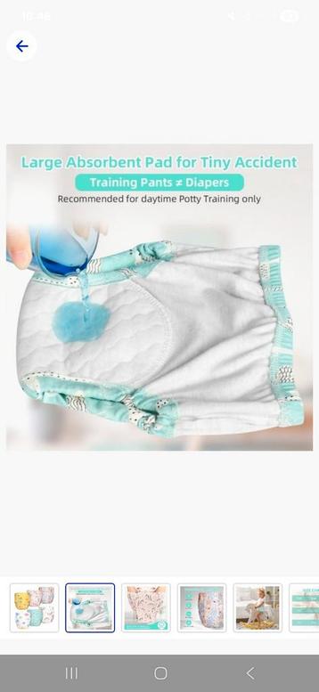 Potty Training Broekjes 3+ (100 stuks) beschikbaar voor biedingen