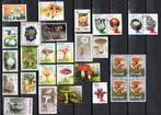 Verzameling Paddenstoelen op postzegels (25 stuks+2xFDC), Ophalen of Verzenden, Gestempeld, Dier of Natuur