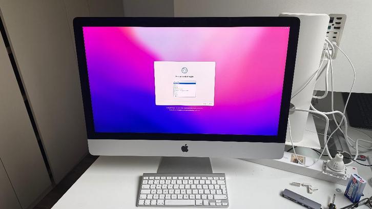 Apple iMac 27” Retina 5K 2015 – 32GB – 2TB Fusion + Keyboard, Computers en Software, Apple Desktops, Zo goed als nieuw, iMac, HDD en SSD