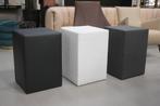 SALE! Partij vierkante hockers nachtkastje skai velvet teddy, Ophalen, Overige materialen, Minder dan 45 cm, Nieuw