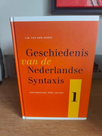 Geschiedenis van de Nederlandse syntaxis, deel I en II beschikbaar voor biedingen