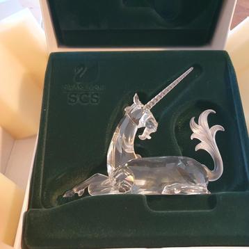 Swarovski draak, eenhoorn en pegasus beschikbaar voor biedingen