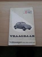 Vraagbaak Volkswagen Kever 1300,1500,1968 - 1970, Ophalen of Verzenden