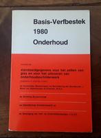 Basis-verfbestek 1980 - vintage boekje onderhoud bevattende:, Ophalen of Verzenden, Gelezen, Overige onderwerpen