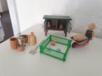 Playmobil set tuinder met konijnenhok, Ophalen of Verzenden, Zo goed als nieuw, Complete set