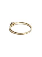 14k gouden ring met diamanten, Sieraden, Tassen en Uiterlijk, Ringen, -, -, Ophalen of Verzenden, Zo goed als nieuw