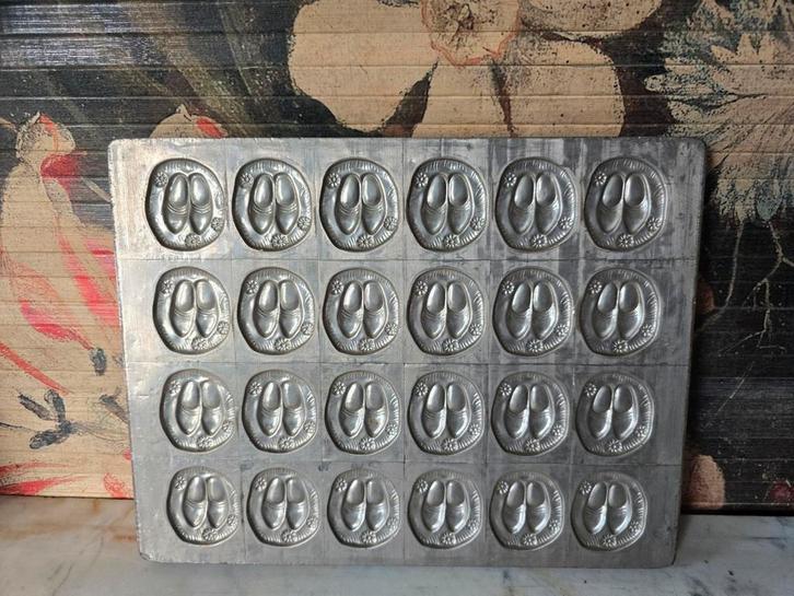 Oude chocolademal klompen, Antiek en Kunst, Antiek | Keukenbenodigdheden, Ophalen of Verzenden