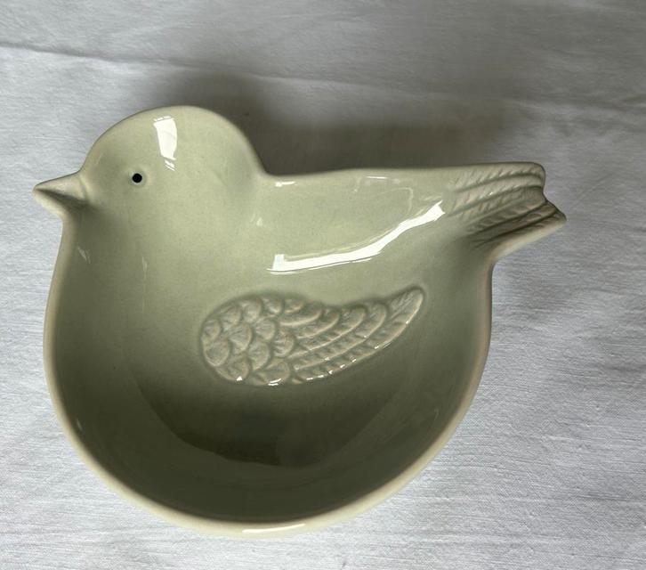 Schaaltje vogel van keramiek, Huis en Inrichting, Woonaccessoires | Schalen en Manden, Zo goed als nieuw, Schaal, Overige vormen