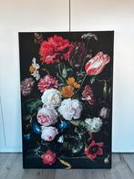 Schilderij bloemen, Ophalen