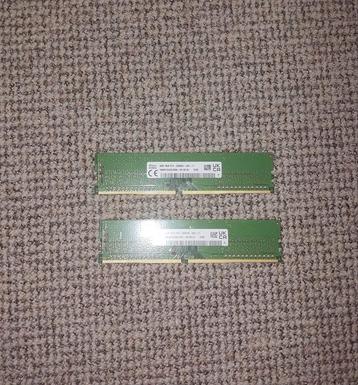 Ram DDR4 2x8 16 gb 3200 MHz goede staat beschikbaar voor biedingen