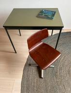 Ero-mes vintage schooltafeltje + Galvanitas stoeltje, Kinderen en Baby's, Kinderkamer | Tafels en Stoelen, Ophalen of Verzenden