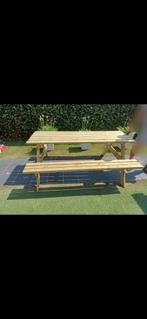 Picknicktafel nieuw, Ophalen, Zo goed als nieuw, Rechthoekig