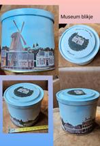 Museum de 5000 Morgen in Hoogeveen 12 x 11,5 cm vintage gaaf, Verzamelen, Blikken, Ophalen of Verzenden, Zo goed als nieuw, Koek(jes)