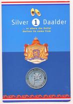 Nederland 1 Daalder Zilver Molen in blister, Postzegels en Munten, Penningen en Medailles, Ophalen of Verzenden, Zilver, Nederland