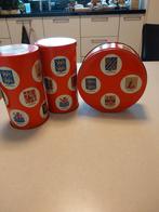 Vintage Arks BeschuitBlik & Koekblik met 11 Provincies, Ophalen, Minder dan 50 cm, Gebruikt, Minder dan 50 cm