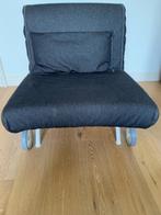 Ikea slaapbank/stoel, Huis en Inrichting, Fauteuils, 75 tot 100 cm, 150 cm of meer, Gebruikt, Stof