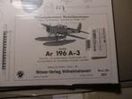 (05) Bouwplaat Arado 196 A-3 schaal 1/50, Hobby en Vrije tijd, Modelbouw | Vliegtuigen en Helikopters, Nieuw, Overige merken, Groter dan 1:72