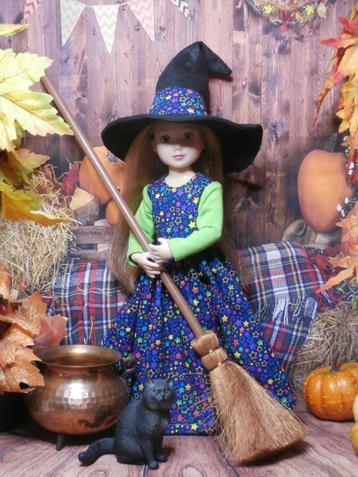 Jolina Ballerina: Halloween heksje!Gereserveerd voor M. beschikbaar voor biedingen