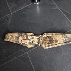 Nieuwe aparte leren print riem nu, Kleding | Dames, Riemen en Ceinturen, Echt leder, Nieuw, Tailleriem, Ophalen of Verzenden