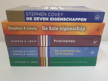 5x stephen r covey de zeven eigenschappen van effectief  beschikbaar voor biedingen