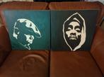 2pac  en Biggie canvas, Ophalen of Verzenden