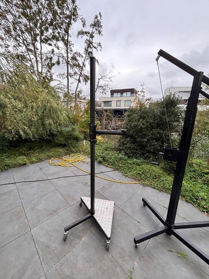 Lamp statieven en zware statieven of flamingo, Audio, Tv en Foto, Fotografie | Fotostudio en Toebehoren, Gebruikt, Overige typen