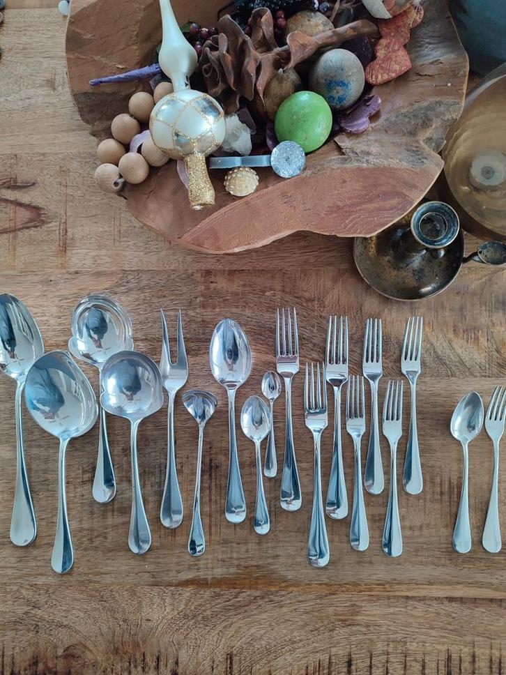 Keltum Hollands glad verzilverd, Antiek en Kunst, Antiek | Bestek, Ophalen of Verzenden