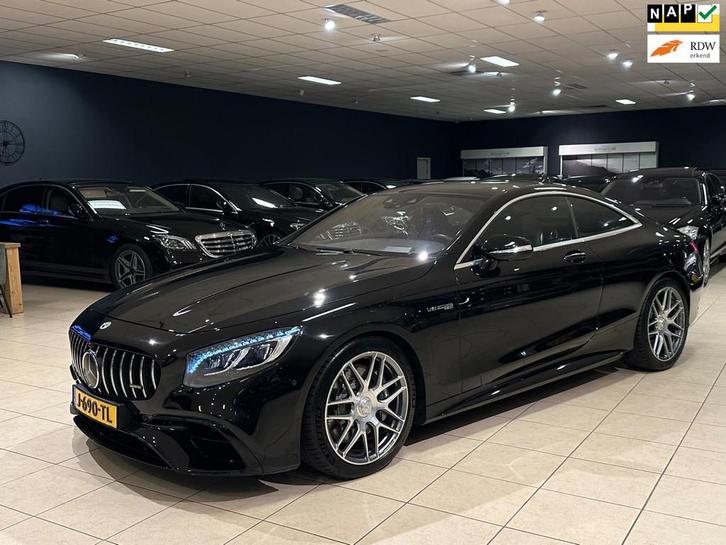Mercedes-Benz S-klasse Coupé S63 AMG 4MATIC+|MAGIC-SKY|3D-B, Auto's, Mercedes-Benz, Bedrijf, Te koop, S-Klasse, 360° camera, 4x4