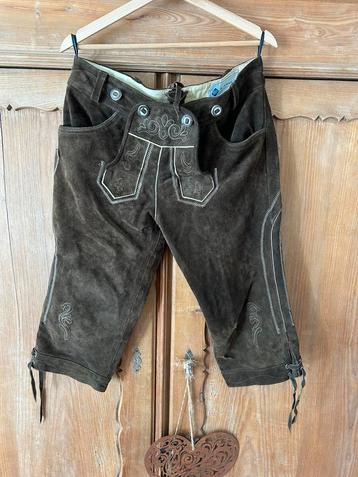 Lederhosen Alpenweiss echt leer! beschikbaar voor biedingen