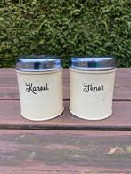 Kruidenblikjes Brabantia Kaneel & Peper, Verzamelen, Blikken, Ophalen of Verzenden, Gebruikt, Overige