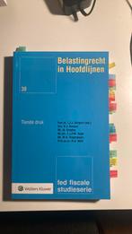 Belastingrecht in Hoofdlijnen, Ophalen of Verzenden, Zo goed als nieuw, Sociale wetenschap