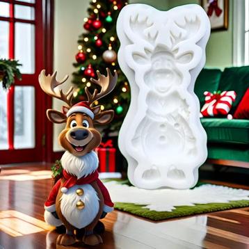 Nieuwe, leuke  siliconen Kerstmallen beschikbaar voor biedingen