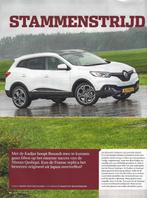 Autovisie Nissan Qashqai versus Renault Kadjar, Boeken, Auto's | Folders en Tijdschriften, Ophalen of Verzenden, Gelezen, Renault