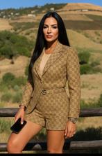 Gucci pak blouse colber broek broekje blouse, Ophalen of Verzenden, Nieuw, Zwart